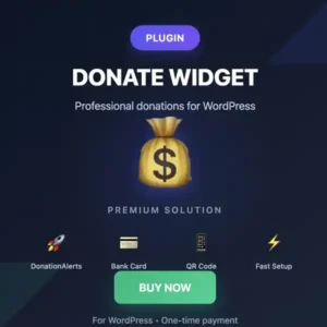 Плагин для сбора донатов Hoboweb Donate Widget